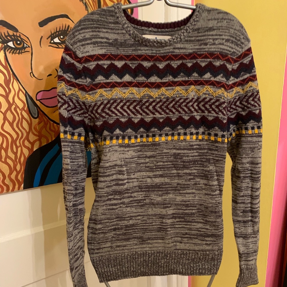 Aztec design sweater